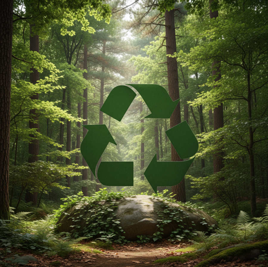 Tonnes de recyclage